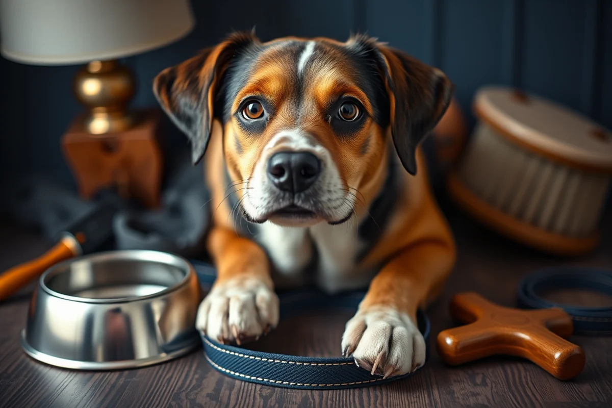 dog losing hair around eyes and snout — Dog Losing Hair Around Eyes And Snout (the finished result)