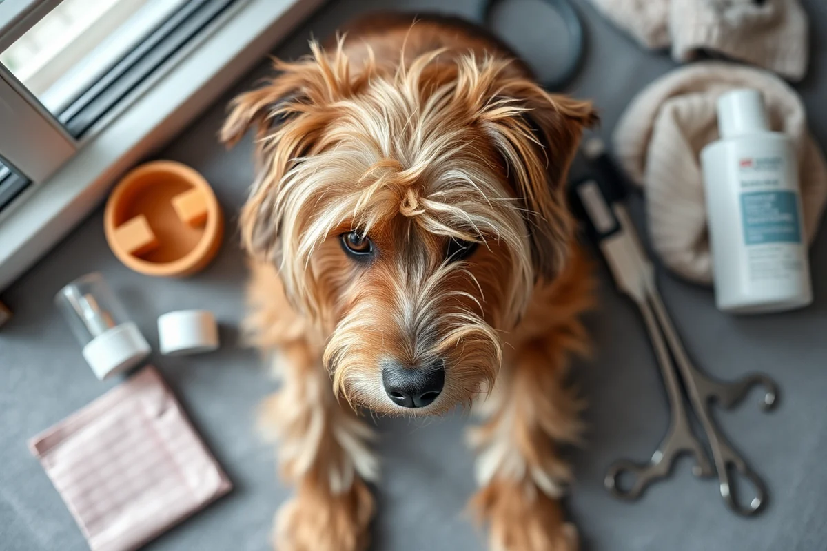old dog losing hair and weight — Old Dog Losing Hair And Weight (the finished result)