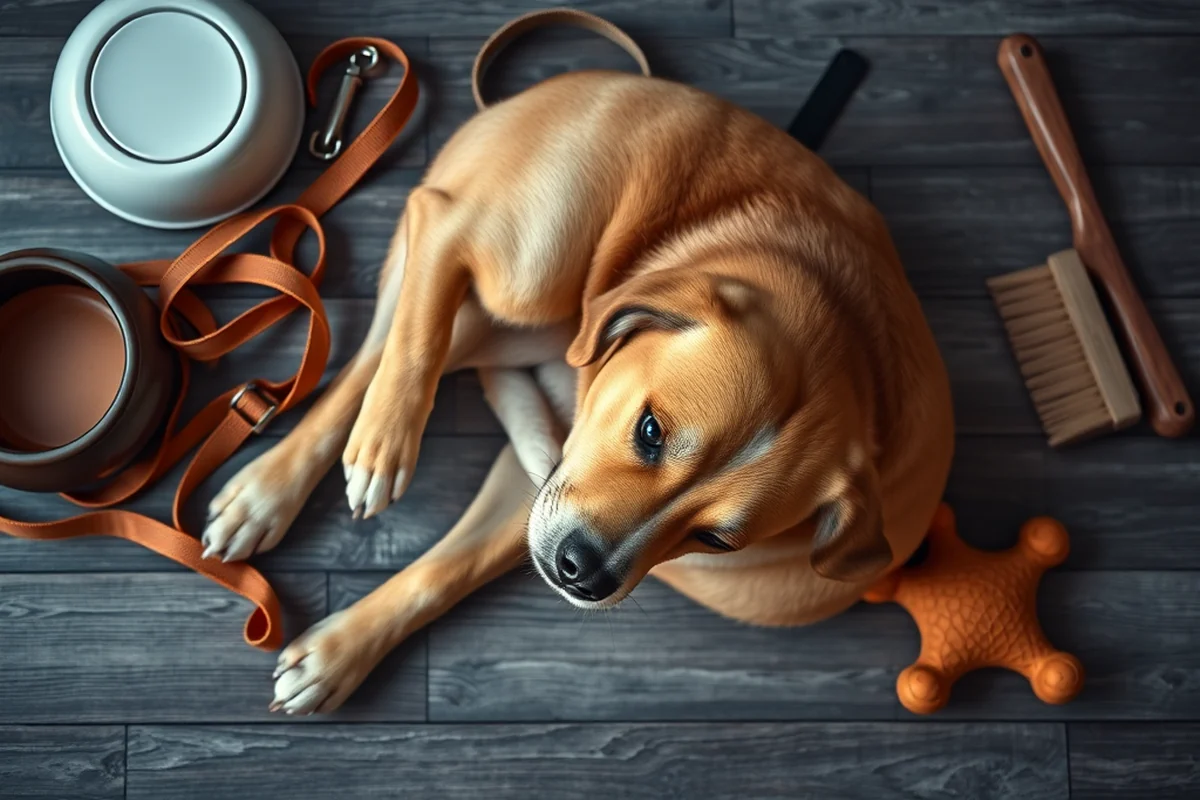 senior dog leg twitching while lying down — Senior Dog Leg Twitching While Lying Down (the finished result)
