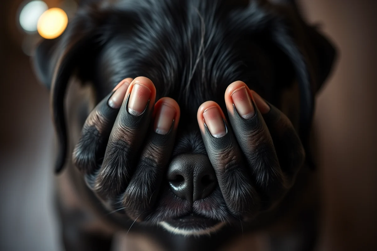 senior dog tail hair loss black skin — Senior Dog Tail Hair Loss Black Skin (the finished result)