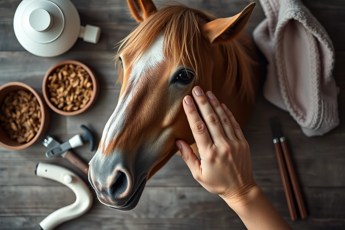 senior horse losing weight but eating — Senior Horse Losing Weight But Eating (the finished result)