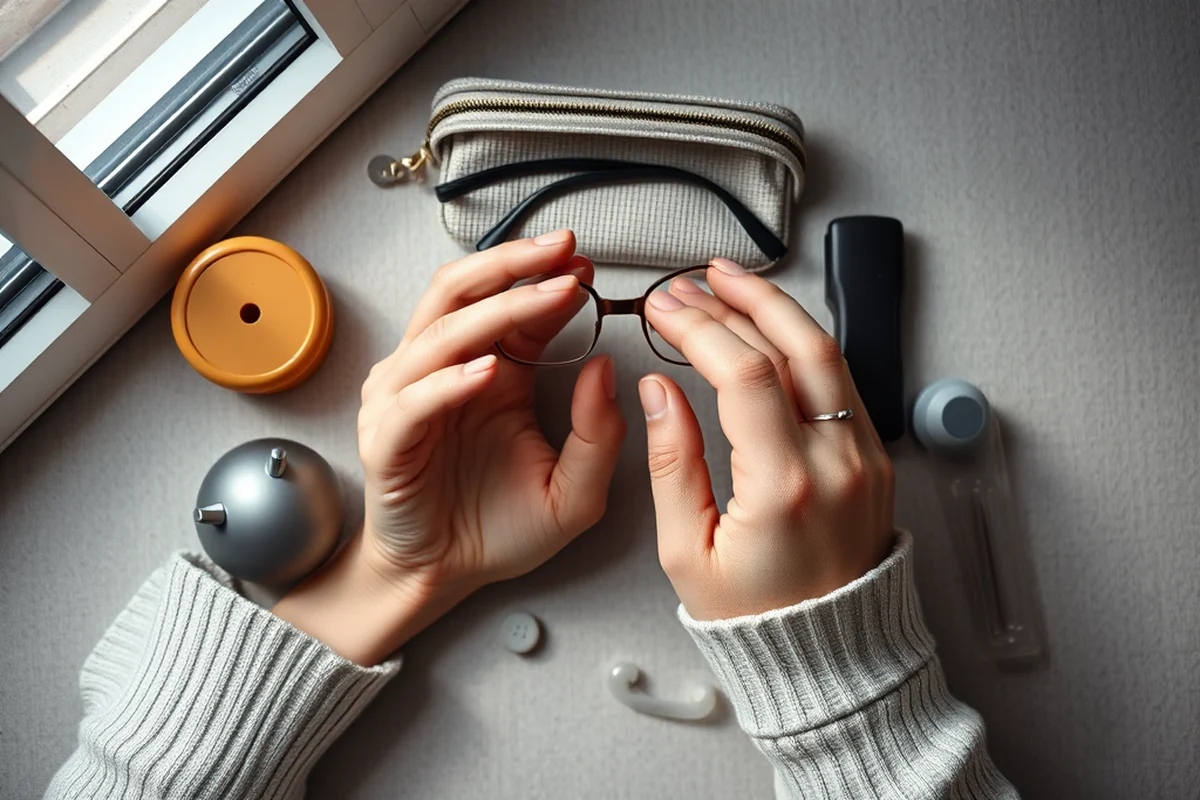 hearing aids with glasses — Hearing Aids With Glasses (the finished result)